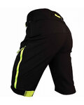HAVEN Cycling shorts without bib - SINGLETRAIL HMS - black/green