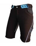 HAVEN Cycling shorts without bib - SINGLETRAIL LADY - black/blue