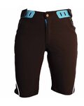 HAVEN Cycling shorts without bib - SINGLETRAIL LADY - black/blue