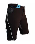 HAVEN Cycling shorts without bib - SINGLETRAIL LADY - black/blue