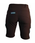 HAVEN Cycling shorts without bib - SINGLETRAIL LADY - black/blue