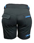 HAVEN Cycling shorts without bib - AMAZON LADY - black/blue