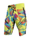 HAVEN Cycling shorts without bib - ENERGIZER CRAZY - green