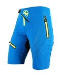 HAVEN Cycling shorts without bib - ENERGY LADY - blue/yellow