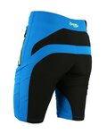 HAVEN Cycling shorts without bib - ENERGY LADY - blue/yellow