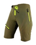 HAVEN Cycling shorts without bib - ENERGY LADY - green/yellow