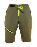 HAVEN Cycling shorts without bib - ENERGY LADY - green/yellow