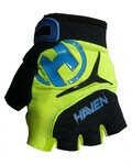 HAVEN Cycling fingerless gloves - DEMO  - green/blue