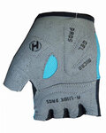 HAVEN Cycling fingerless gloves - DEMO KIDS - blue/orange