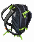 HAVEN backpack - LUMINITE II 12L - black/green