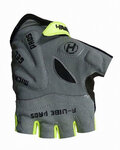 HAVEN Cycling fingerless gloves - DEMO KIDS - green/black