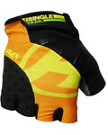 HAVEN Cycling fingerless gloves - SINGLETRAIL - orange/black