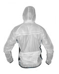 HAVEN Cycling rain jacket - RAINSHIELD - white/black