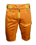 HAVEN Cycling shorts without bib - SINGLETRAIL HMS - orange