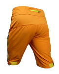 HAVEN Cycling shorts without bib - SINGLETRAIL HMS - orange
