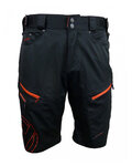 HAVEN Cycling shorts without bib - NAVAHO SLIMFIT - black/red
