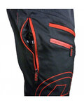 HAVEN Cycling shorts without bib - NAVAHO SLIMFIT - black/red