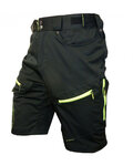 HAVEN Cycling shorts without bib - NAVAHO SLIMFIT - black/green