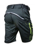 HAVEN Cycling shorts without bib - NAVAHO SLIMFIT - black/green
