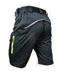 HAVEN Cycling shorts without bib - NAVAHO SLIMFIT - black/green