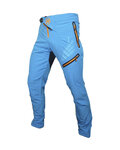 HAVEN Cycling long trousers withot bib - ENERGIZER LONG  - orange/blue