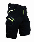 HAVEN Cycling shorts without bib - CUBES BLACKIES - green/black