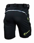 HAVEN Cycling shorts without bib - CUBES BLACKIES - green/black