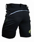 HAVEN Cycling shorts without bib - CUBES BLACKIES - green/black
