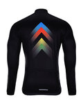 HOLOKOLO Cycling winter long sleeve jersey - HYPER WINTER  - black/multicolour