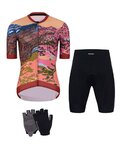 HOLOKOLO Cycling mega sets - FREE ELITE LADY - orange/black/multicolour