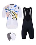 HOLOKOLO Cycling mega sets - UNIVERSE ELITE - white/multicolour/black