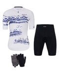 HOLOKOLO Cycling mega sets - EXPLORE ELITE LADY - black/white/blue