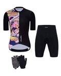 HOLOKOLO Cycling mega sets - ESCAPE ELITE LADY - black/multicolour