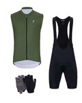 HOLOKOLO Cycling mega sets - AIRFLOW - green/black