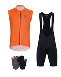 HOLOKOLO Cycling mega sets - AIRFLOW - black/orange