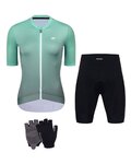 HOLOKOLO Cycling mega sets - INFINITY LADY - light blue/black