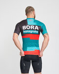 BONAVELO Cycling short sleeve jersey - BORA 2023 - black/green/red