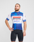BONAVELO Cycling short sleeve jersey - SOUDAL QUICK-STEP 24 - white/blue