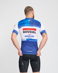 BONAVELO Cycling short sleeve jersey - SOUDAL QUICK-STEP 24 - white/blue