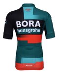 BONAVELO Cycling short sleeve jersey - BORA 2023 KIDS - green/black/red