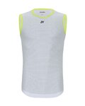 HOLOKOLO Cycling sleeve less t-shirt - AIR LADY - grey/yellow