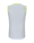 HOLOKOLO Cycling sleeve less t-shirt - AIR LADY - grey/yellow