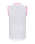 HOLOKOLO Cycling sleeve less t-shirt - AIR LADY - pink/white