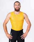 HOLOKOLO Cycling sleeve less t-shirt - AIR - yellow