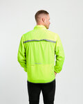 HOLOKOLO Cycling windproof jacket - NEON - yellow