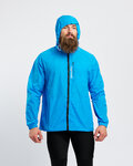 HOLOKOLO Cycling windproof jacket - WIND/RAIN - blue
