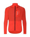 HOLOKOLO Cycling windproof jacket - WIND/RAIN - red