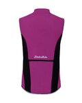 HOLOKOLO Cycling gilet - WIND/RAIN LADY - purple