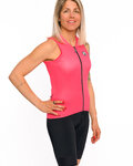 HOLOKOLO sleeveless jersey and short pants - PURE LADY - pink/black