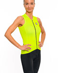 HOLOKOLO sleeveless jersey and short pants - PURE LADY - black/yellow